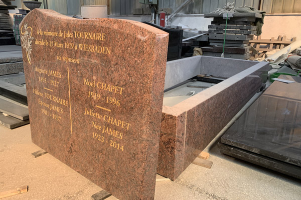 customized tombstone granite 