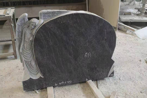 granite stone carved tombstone supply